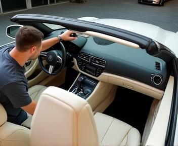 Convertible interior deep cleaning
