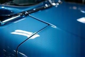 Close-up of polished car body